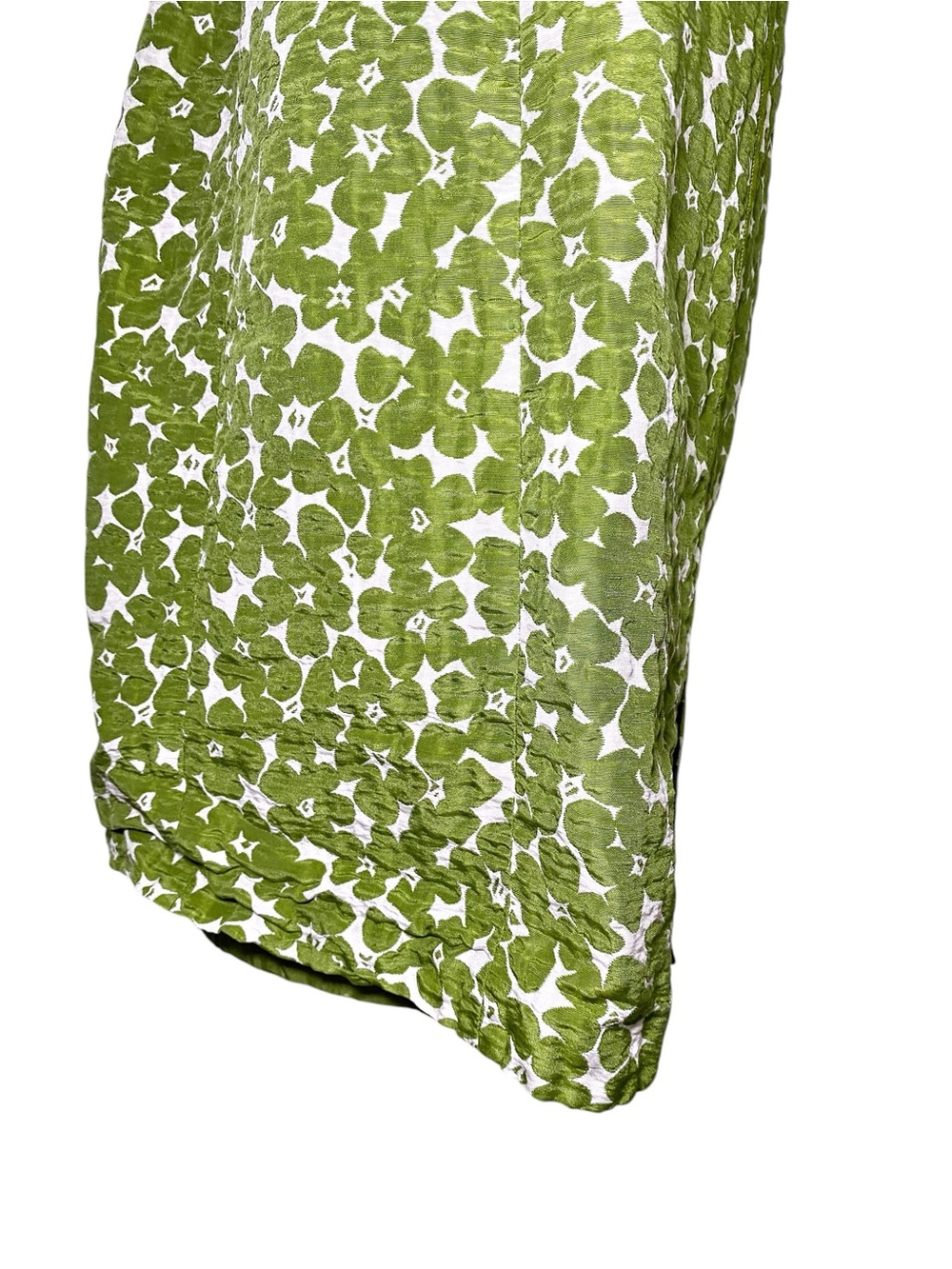 Kate Hill Vintage Silk Linen Blend Retro Floral Midi Skirt Y2K Boho - Picture 6 of 14